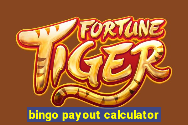 bingo payout calculator