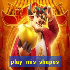 play mis shapes bingo online