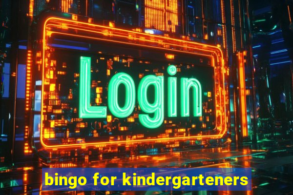 bingo for kindergarteners