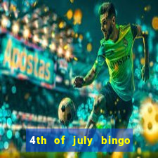 4th of july bingo cards printable free