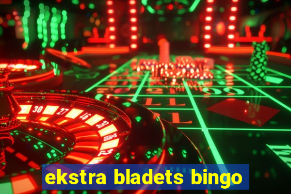 ekstra bladets bingo