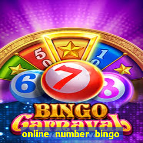 online number bingo card maker