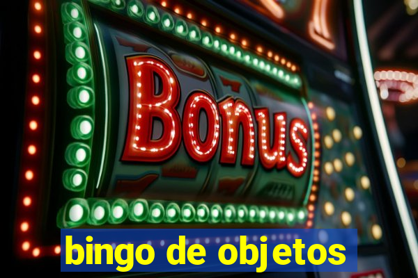 bingo de objetos