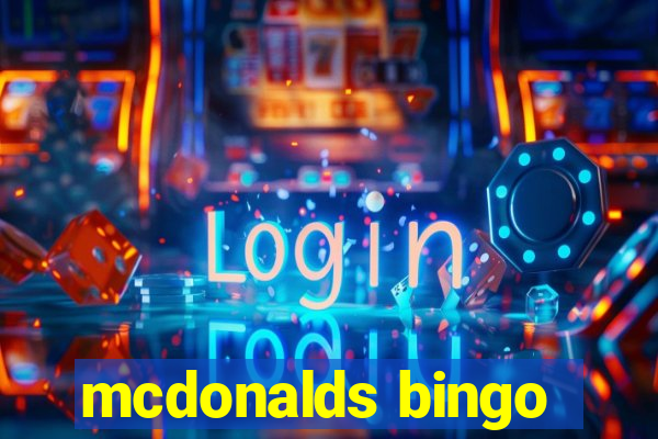 mcdonalds bingo