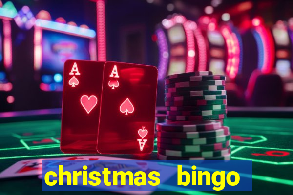 christmas bingo card generator