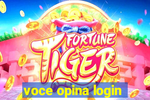 voce opina login